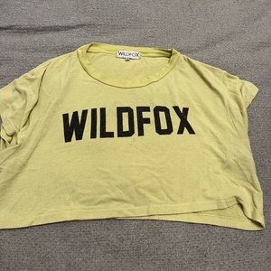 WILDFOX T-shirt - cropped size S